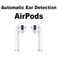 Airpods turn off online ear detection