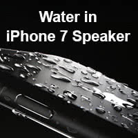 How To Remove Water From iPhone 7 Speaker