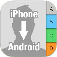 Transfer contacts fromiPhone to Android