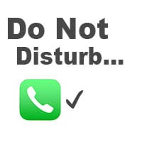 How to reach contacts although the Do Not Disturb is turned on