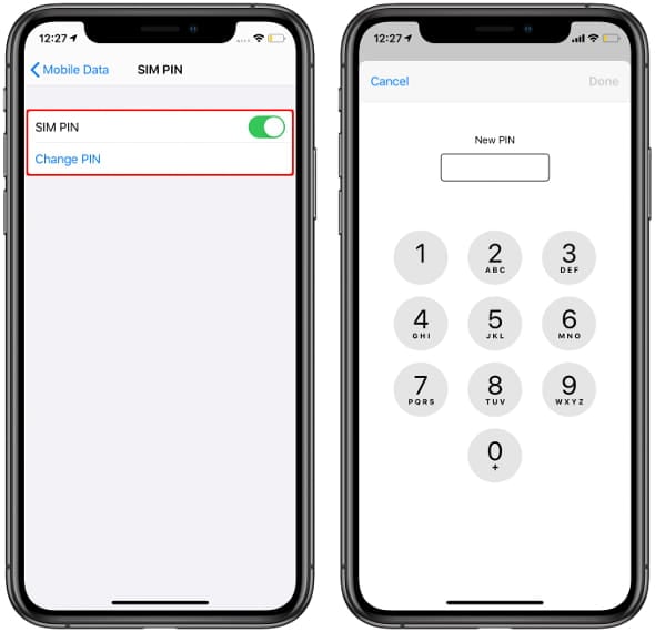 How to change SIM on iPhone
