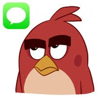 Using stickers in iMessage app