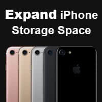 Expand iPhone storage space
