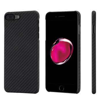 Black iPhone 7 case made of Aramid