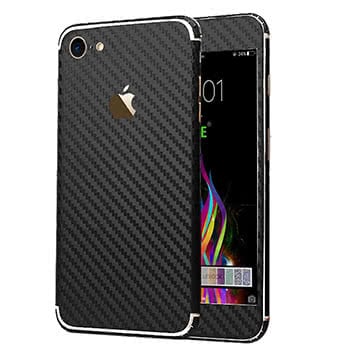 iPhone Sticker in carbon style