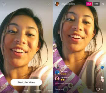 instagram live story lokal speichern