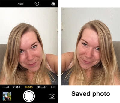 How To Take Mirrored iPhone Selfies