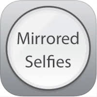 Mirror selfies with an iPhone app