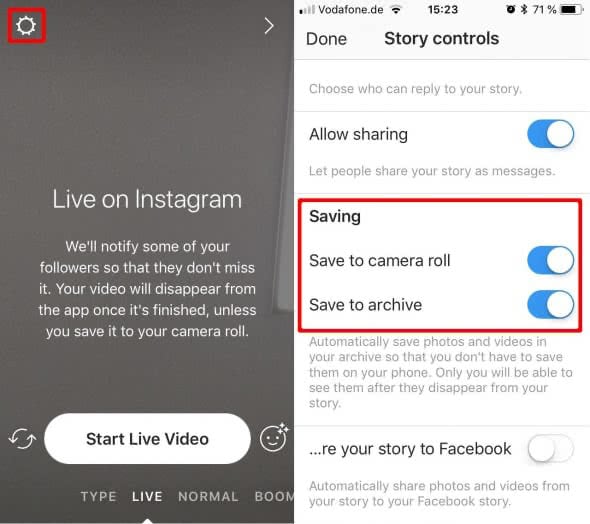 Save Instagram Live Videos