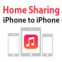 Home Sharing for sharing music between iPhones