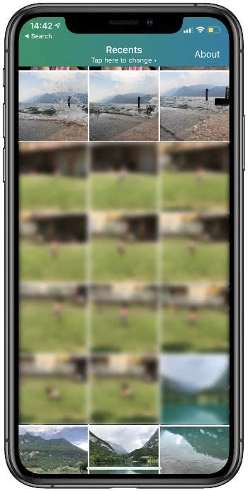Live Photos in Lively app