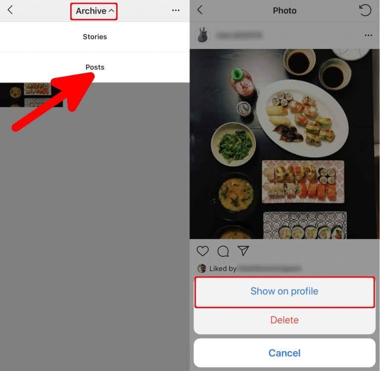 How To Archive & Unarchive Instagram Posts On iPhone