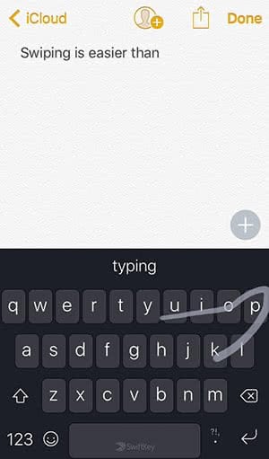 Free SwiftKey app as an alternative keyboard for your iPhone