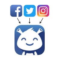 How To Use Facebook, Twitter & Instagram In ONE App
