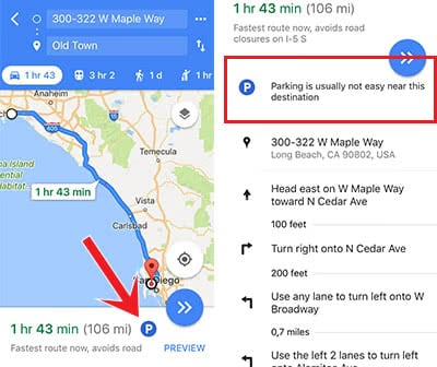 How To Find Available Parking With Google Maps