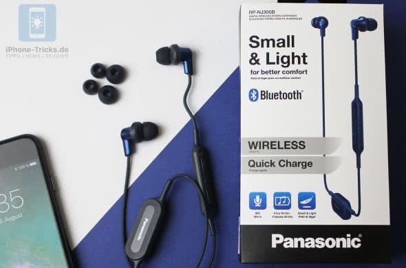 Strong Sound For A Fair Price: Panasonic Bluetooth In-Ears RP-NJ300B-K Test