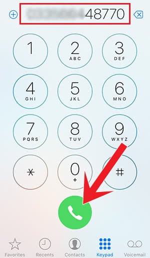 Quick Redial Of The Last Dialed Phone Number On iPhone