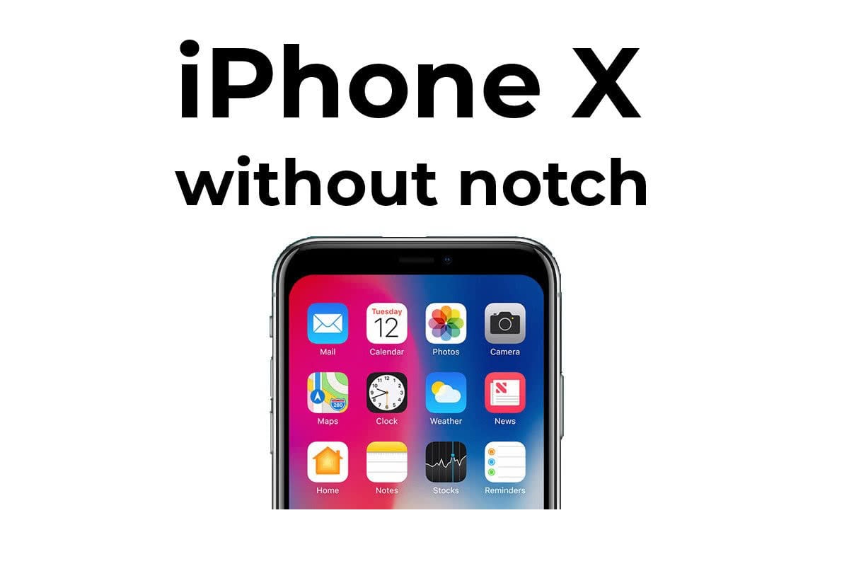 iPhone X Notchless - How To Hide The Notch On iPhone X