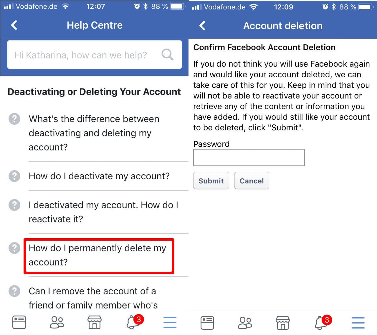 How to Delete Your Facebook Account permanently