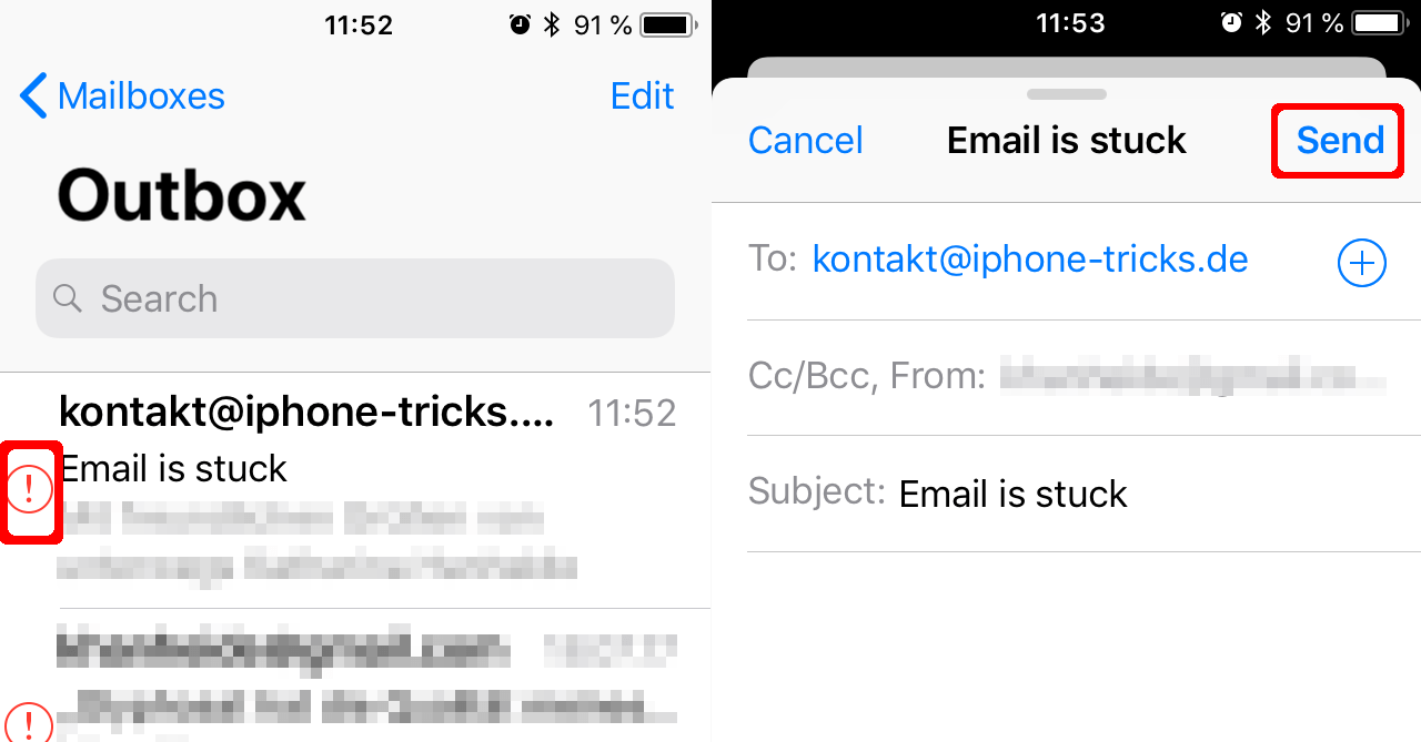 IPhone Email Not Working Quick Fix