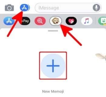 Create a new memoji in iMessage