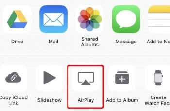 اعرض مقاطع فيديو وصور iPhone على Apple TV باستخدام AirPlay