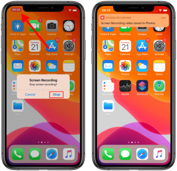 How To Screen Record On iPhone & Save As Video - iPhone-Tricks.com