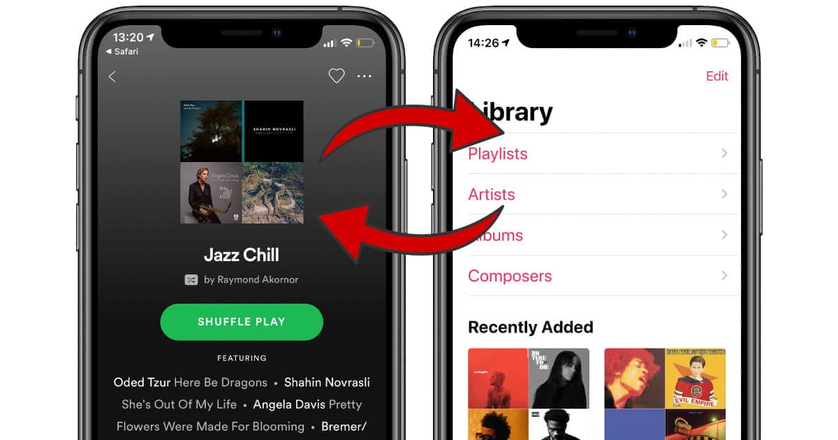 how to transfer songs from spotify to itunes free