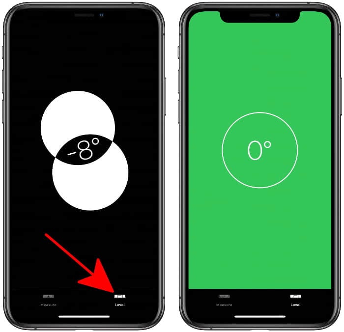 How To Use The Hidden iPhone Spirit Level